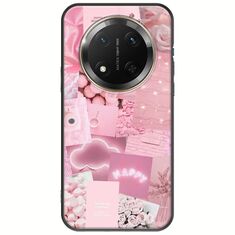 Aesthetic Pink Honor Magic 7 Lite 5G Black TPU (Μαύρη Σιλικόνη)