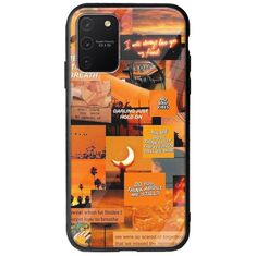 Aesthetic Orange Samsung Galaxy S10 Lite Groove TPU (Tempered Glass και TPU)