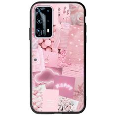Aesthetic Pink Huawei P40 Groove TPU (Tempered Glass και TPU)
