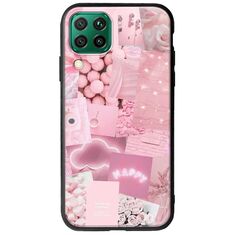 Aesthetic Pink Huawei P40 Lite Groove TPU (Tempered Glass και TPU)