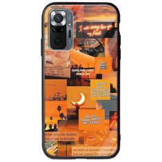 Aesthetic Orange Xiaomi Redmi Note 10 Pro / 10 Pro Max Groove TPU (Tempered Glass και TPU)