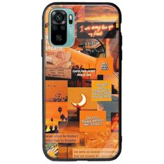 Aesthetic Orange Xiaomi Redmi Note 10 / 10s Groove TPU (Tempered Glass και TPU)