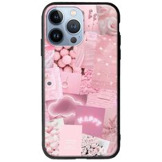 Aesthetic Pink iPhone 13 Pro Groove TPU (Tempered Glass και TPU)