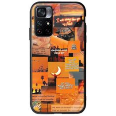 Aesthetic Orange Xiaomi Poco M4 Pro 5G Groove TPU (Tempered Glass και TPU)