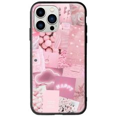 Aesthetic Pink iPhone 14 Pro Groove TPU (Tempered Glass και TPU)