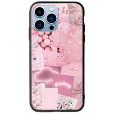 Aesthetic Pink iPhone 14 Pro Max Groove TPU (Tempered Glass και TPU)