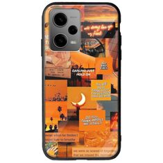 Aesthetic Orange Xiaomi Redmi Note 12 5G Groove TPU (Tempered Glass και TPU)