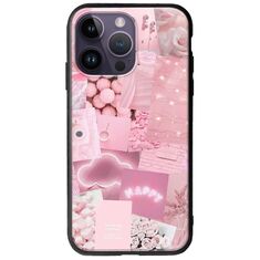 Aesthetic Pink iPhone 15 Pro Groove TPU (Tempered Glass και TPU)