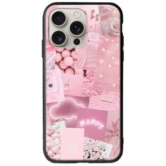 Aesthetic Pink iPhone 16 Pro Groove TPU (Tempered Glass και TPU)