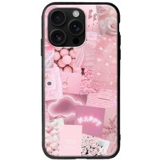 Aesthetic Pink iPhone 16 Pro Max Groove TPU (Tempered Glass και TPU)