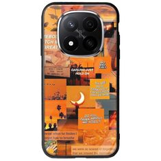 Aesthetic Orange Xiaomi Poco X7 5G Groove TPU (Tempered Glass και TPU)