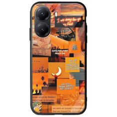 Aesthetic Orange Xiaomi Poco X7 Pro 5G Groove TPU (Tempered Glass και TPU)