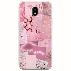 Aesthetic Pink Samsung Galaxy J3(2017) Flexible TPU (Διάφανη Σιλικόνη)