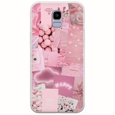 Aesthetic Pink Samsung Galaxy J6 2018 Flexible TPU (Διάφανη Σιλικόνη)