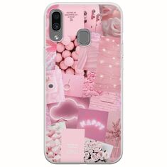 Aesthetic Pink Samsung Galaxy A40 Flexible TPU (Διάφανη Σιλικόνη)