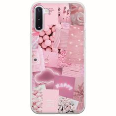 Aesthetic Pink Samsung Galaxy Note 10 Flexible TPU (Διάφανη Σιλικόνη)
