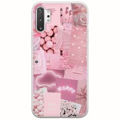 Aesthetic Pink Samsung Galaxy Note 10 Plus Flexible TPU (Διάφανη Σιλικόνη)