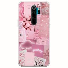 Aesthetic Pink Xiaomi Redmi Note 8 Pro Flexible TPU (Διάφανη Σιλικόνη)