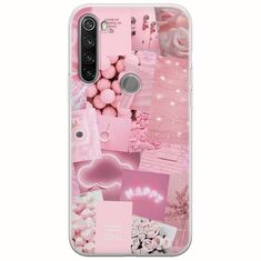 Aesthetic Pink Xiaomi Redmi Note 8T Flexible TPU (Διάφανη Σιλικόνη)