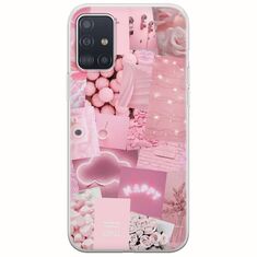 Aesthetic Pink Samsung Galaxy A51 Flexible TPU (Διάφανη Σιλικόνη)
