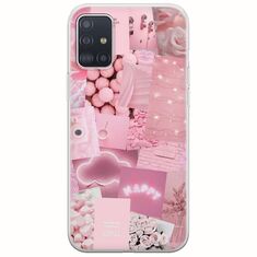 Aesthetic Pink Samsung Galaxy A71 Flexible TPU (Διάφανη Σιλικόνη)
