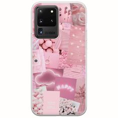 Aesthetic Pink Samsung Galaxy S20 Ultra Flexible TPU (Διάφανη Σιλικόνη)