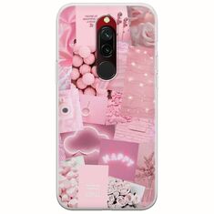 Aesthetic Pink Xiaomi Redmi 8 Flexible TPU (Διάφανη Σιλικόνη)