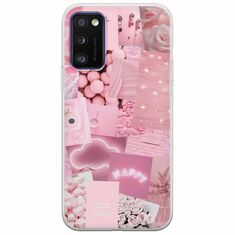 Aesthetic Pink Samsung Galaxy A41 Flexible TPU (Διάφανη Σιλικόνη)