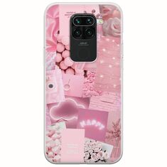 Aesthetic Pink Xiaomi Redmi Note 9 Flexible TPU (Διάφανη Σιλικόνη)