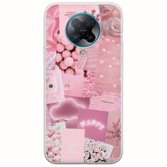 Aesthetic Pink Xiaomi Poco F2 Pro Flexible TPU (Διάφανη Σιλικόνη)