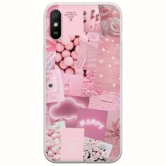 Aesthetic Pink Xiaomi Redmi 9A Flexible TPU (Διάφανη Σιλικόνη)