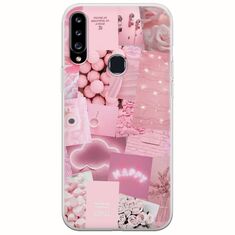 Aesthetic Pink Samsung Galaxy A20s Flexible TPU (Διάφανη Σιλικόνη)