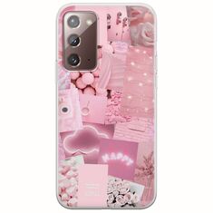 Aesthetic Pink Samsung Galaxy Note 20 Flexible TPU (Διάφανη Σιλικόνη)