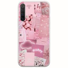 Aesthetic Pink Realme X3 Flexible TPU (Διάφανη Σιλικόνη)
