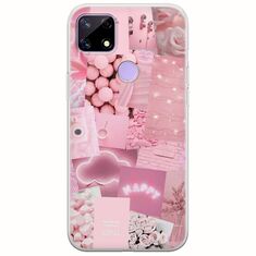 Aesthetic Pink Realme C21 Flexible TPU (Διάφανη Σιλικόνη)
