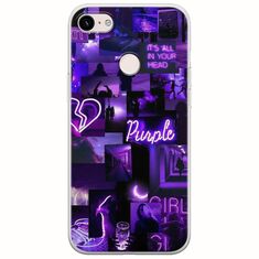 Aesthetic Purple Google Pixel 3 Flexible TPU (Διάφανη Σιλικόνη)