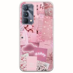 Aesthetic Pink Realme GT 5G Flexible TPU (Διάφανη Σιλικόνη)