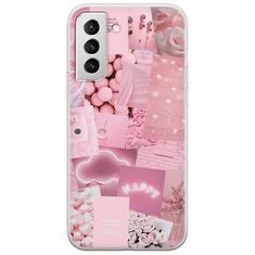 Aesthetic Pink Samsung Galaxy S22 Plus Flexible TPU (Διάφανη Σιλικόνη)