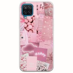 Aesthetic Pink Samsung Galaxy M12 Flexible TPU (Διάφανη Σιλικόνη)