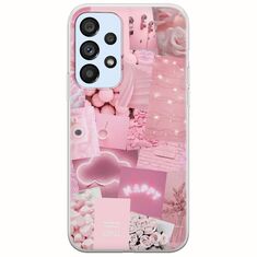 Aesthetic Pink Samsung Galaxy A53 5G Flexible TPU (Διάφανη Σιλικόνη)
