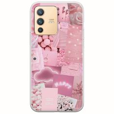Aesthetic Pink Vivo V23 5G Flexible TPU (Διάφανη Σιλικόνη)