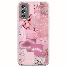 Aesthetic Pink Samsung Galaxy M13 4G Flexible TPU (Διάφανη Σιλικόνη)