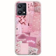 Aesthetic Pink Realme 9 4G Flexible TPU (Διάφανη Σιλικόνη)