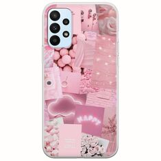 Aesthetic Pink Samsung Galaxy A23 5G Flexible TPU (Διάφανη Σιλικόνη)