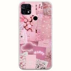 Aesthetic Pink Xiaomi Poco C40 Flexible TPU (Διάφανη Σιλικόνη)