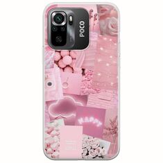Aesthetic Pink Xiaomi Poco M5s Flexible TPU (Διάφανη Σιλικόνη)