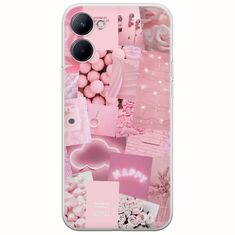 Aesthetic Pink Realme C33 Flexible TPU (Διάφανη Σιλικόνη)