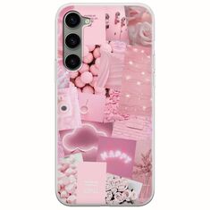 Aesthetic Pink Samsung Galaxy S23 5G Flexible TPU (Διάφανη Σιλικόνη)