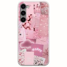 Aesthetic Pink Samsung Galaxy S23 Plus 5G Flexible TPU (Διάφανη Σιλικόνη)