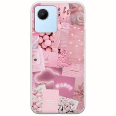 Aesthetic Pink Realme Narzo 50i Prime Flexible TPU (Διάφανη Σιλικόνη)